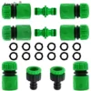 Garden Watering Hose ABS Quick Connector 1/2” End Double Male Hose Coupling Joint Adapter Extender Set For Hose Pipe Tube
